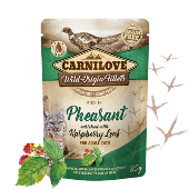 Carnilove Cat Pouch Pheasant & Raspberry Leaves 85g
