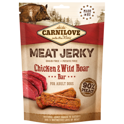 Carnilove Dog Jerky Boar&Chicken Bar 100g
