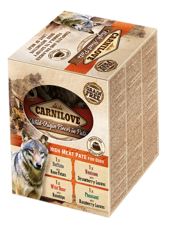 Carnilove Dog Pouch Paté MULTIPACK 4x300g