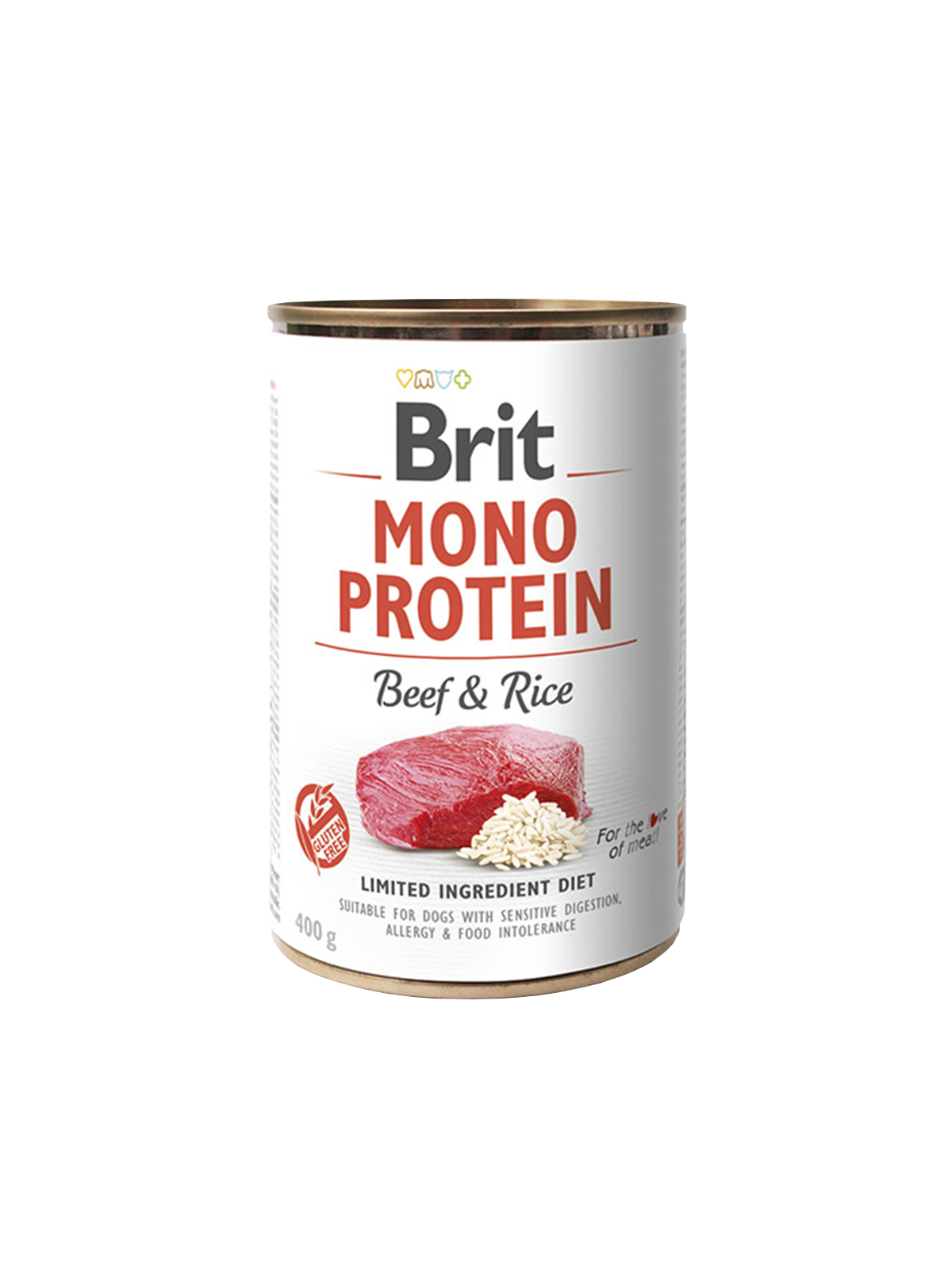 BRIT MONO PROTEIN BEEF & RICE 400g