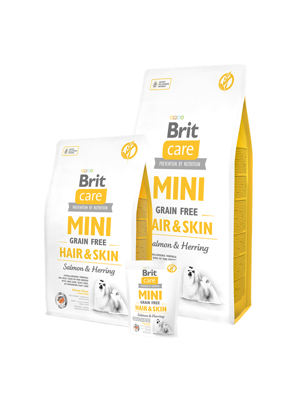 Brit Care Mini Grain Free Hair & Skin 7 kg