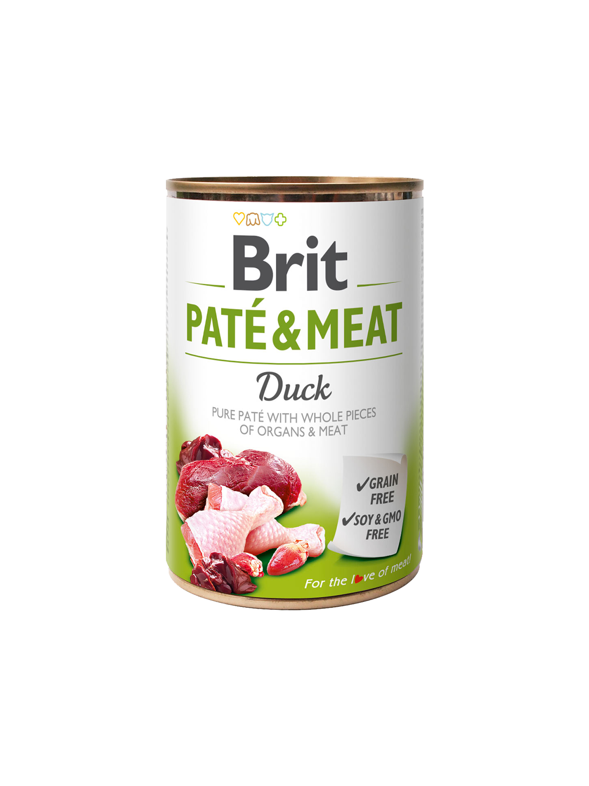 BRIT PATÉ & MEAT - DUCK 400g