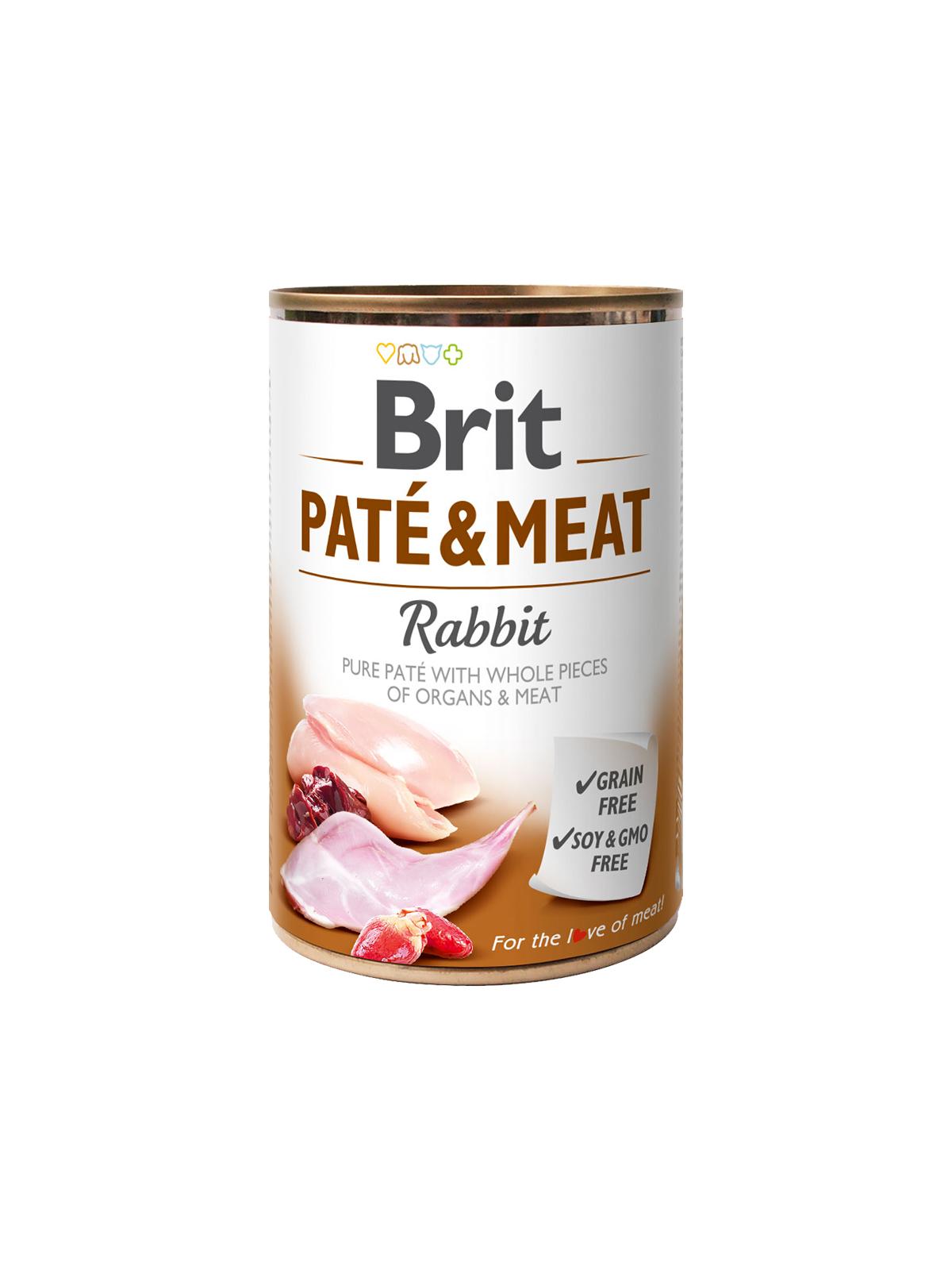 BRIT PATÉ & MEAT - RABBIT 400g