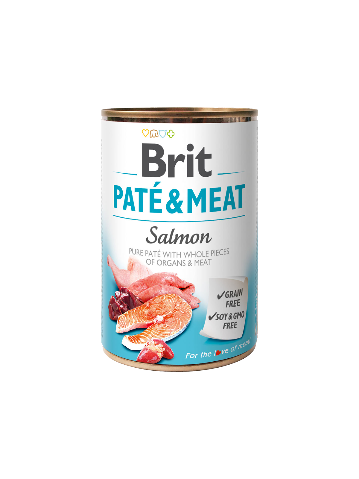BRIT PATÉ & MEAT - SALMON 400g
