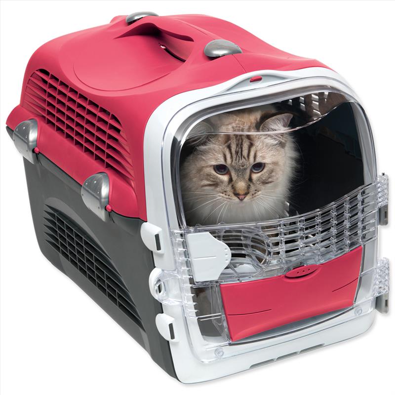 Přepravka CATIT Design Cabrio tmavě červená