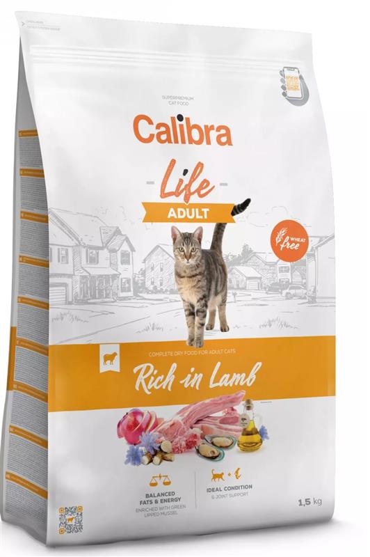 Calibra Cat Life Adult Lamb 1,5kg
