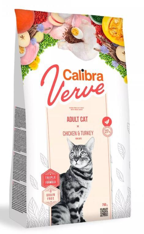 Calibra Cat Verve GF Adult Chicken&Turkey 3,5kg