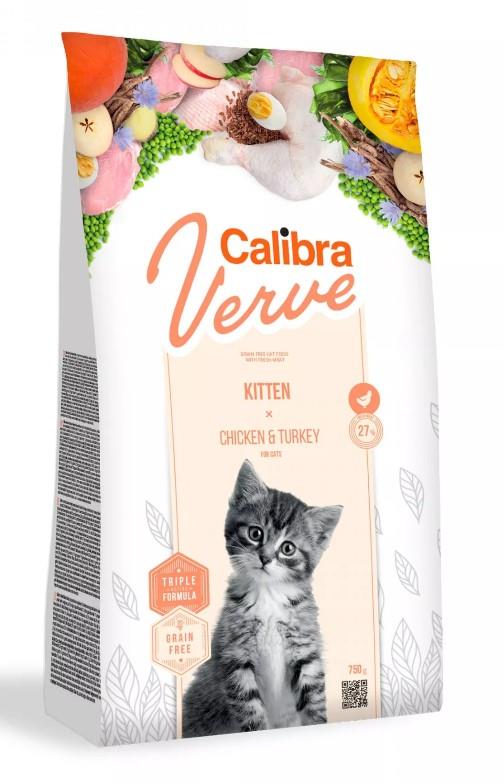 Calibra Cat Verve GF Kitten Chicken&Turkey 3,5kg