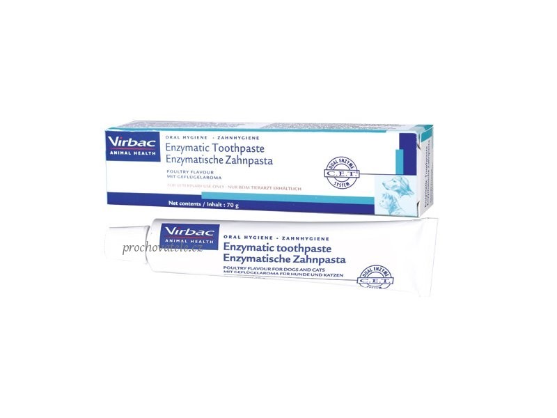 C.E.T.pes Zubní pasta enzymatická drůbeží 70g