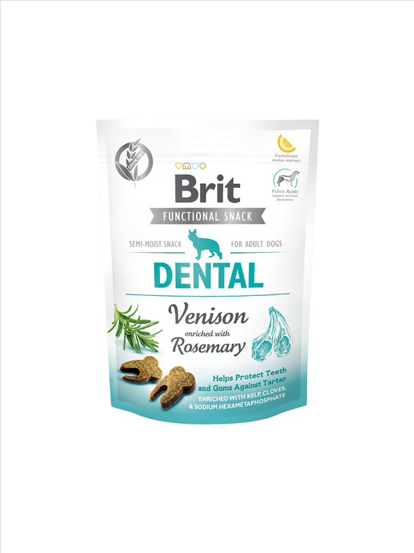 Brit Care Dog Functional Snack Dental Venison