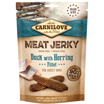 Carnilove Dog Jerky Duck&Herring Fillet 100g