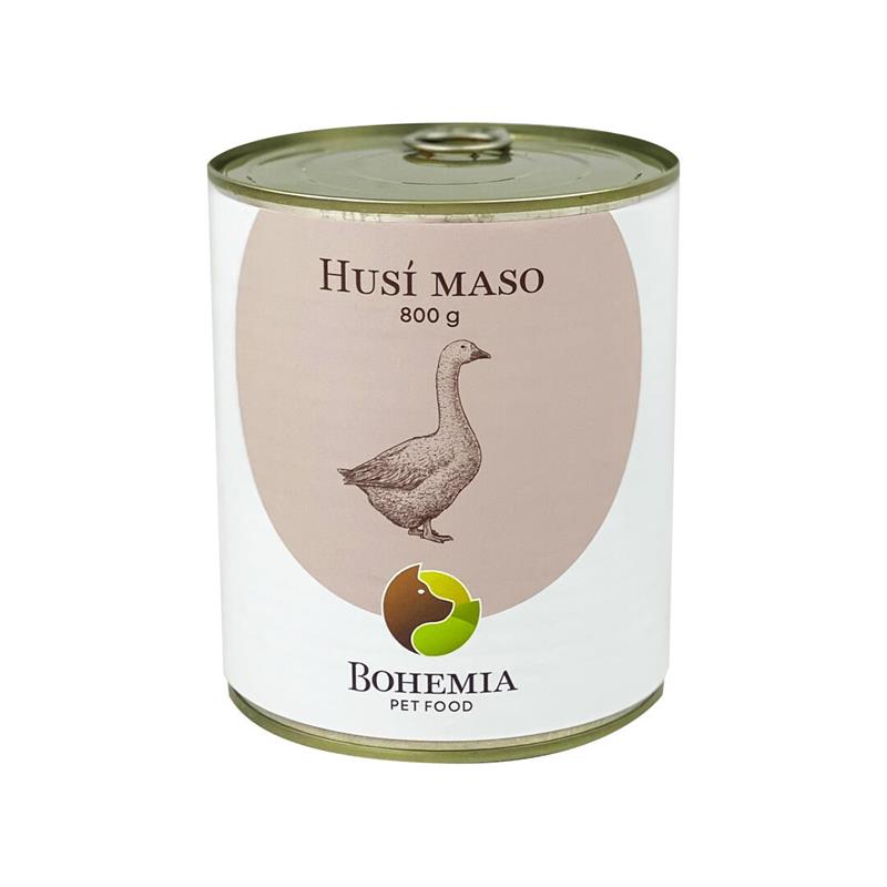 BOHEMIA Husí maso ve vlastní šťávě 800g