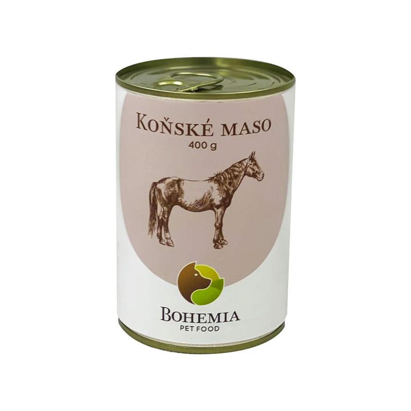 BOHEMIA Koňské maso ve vlastní šťávě 400g
