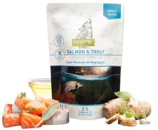 ISE Salmon with Trout POUCH 410g