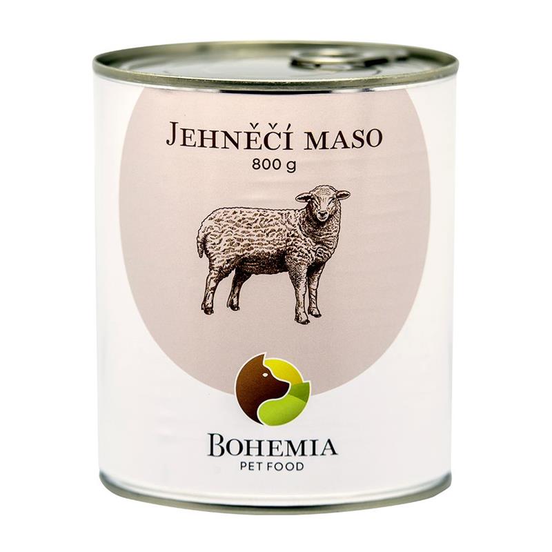 BOHEMIA Jehněčí maso ve vlastní šťávě 800g