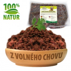 Hovězí komplet s lososem a zeleninou 500 g