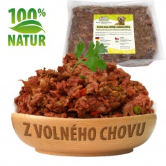 Hovězí maso, dršťky a zelenina 500 g