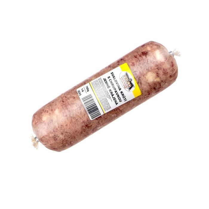 Svalovina krůtí s chrupavkou jemně krájená 700g