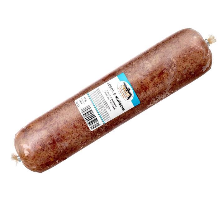 Mletý losos s kuřecím 1kg