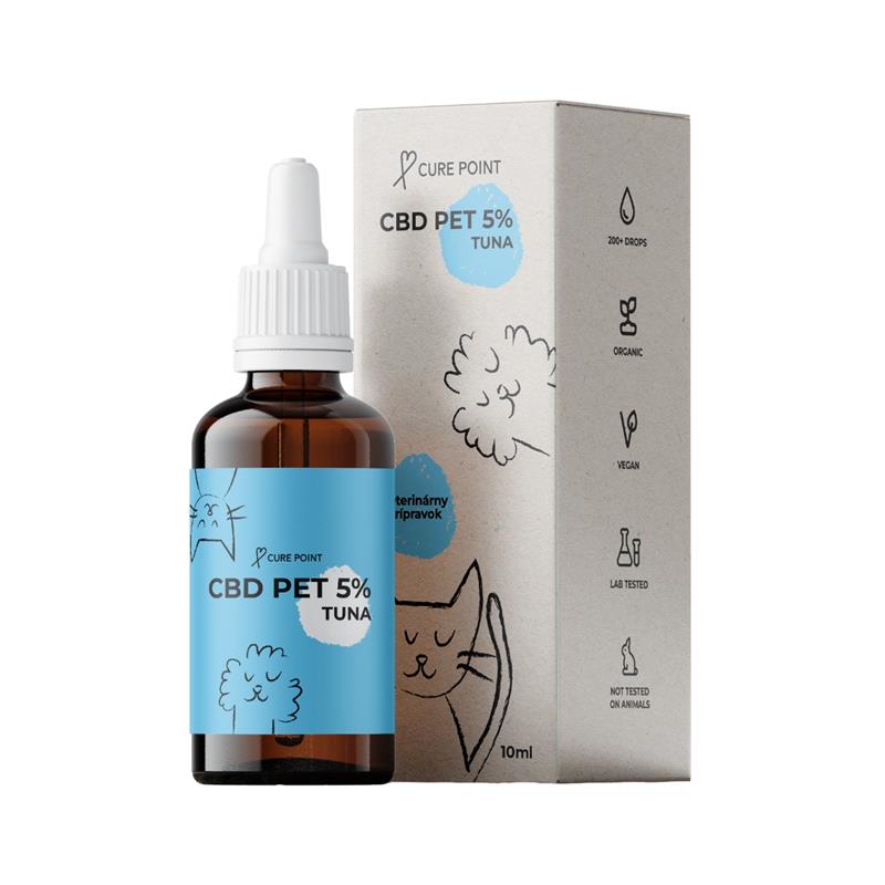 Cure Point CBD 5% olej - Tuňák 10ml