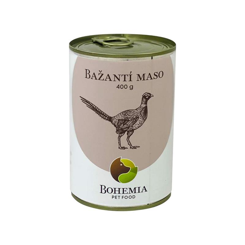 BOHEMIA Bažantí maso ve vlastní šťávě 400g