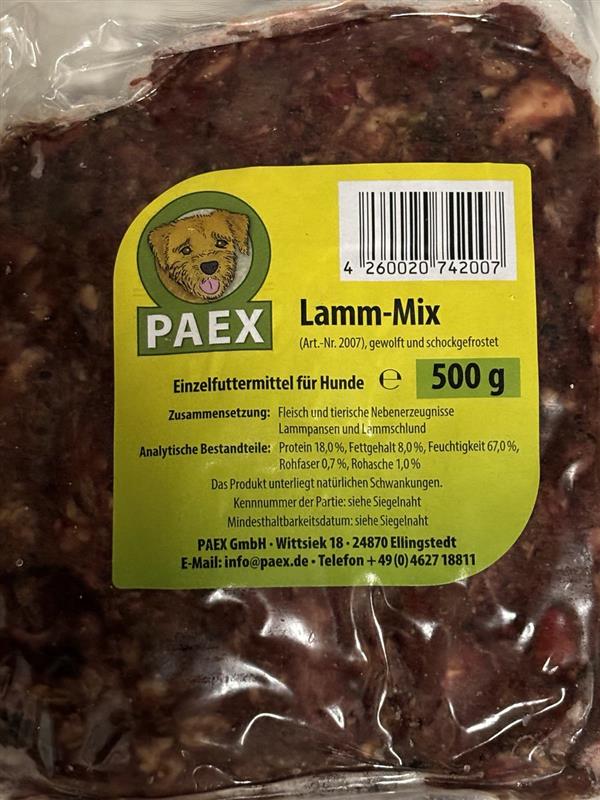 PAEX  Jehněčí mix (Lamm Mix) 500g
