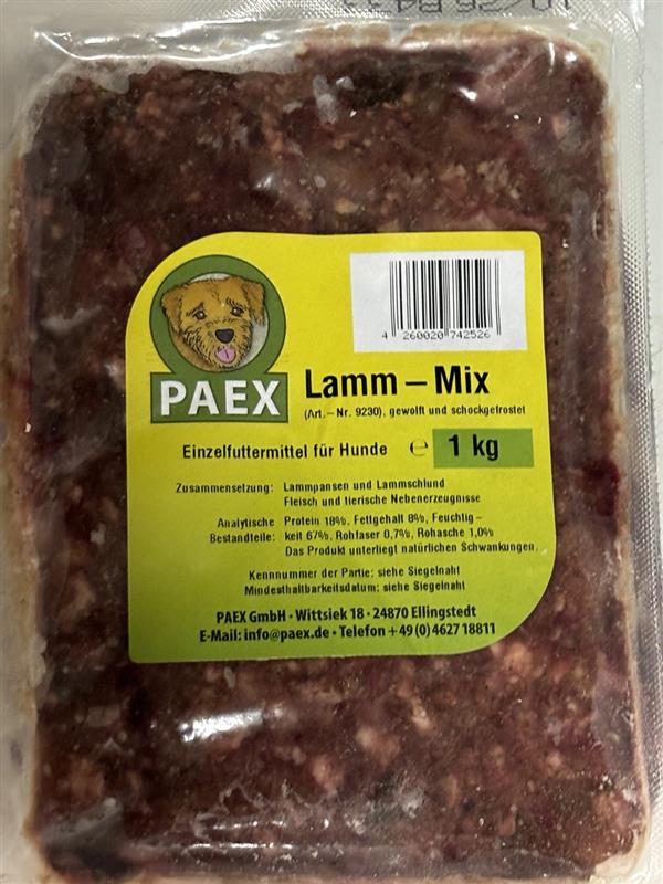 PAEX  Jehněčí mix (Lamm Mix) 1000g