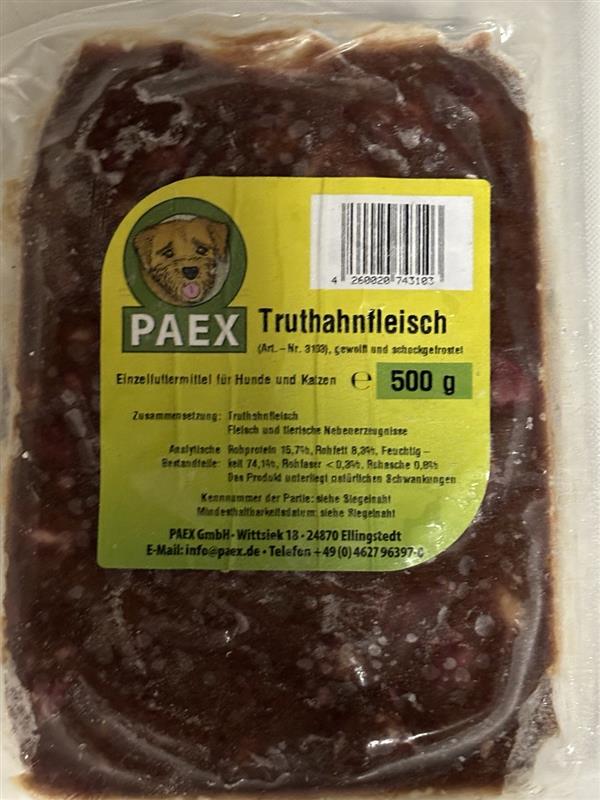 PAEX  Krůtí maso (Truthahn) 500g