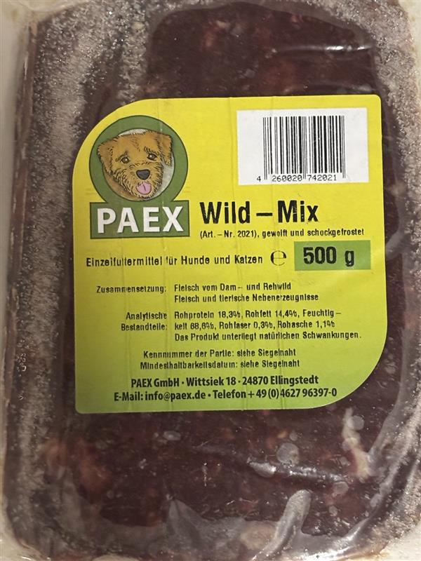 PAEX  Zvěřinový mix (Wild Mix)