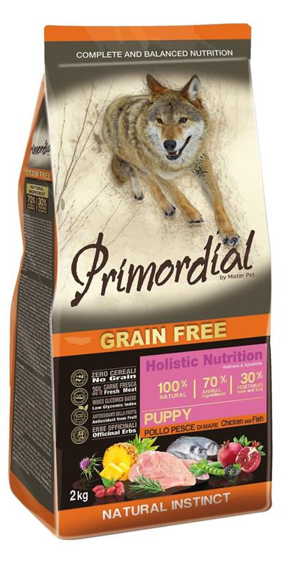 PRIMORDIAL Puppy Chicken&Seafish 12kg