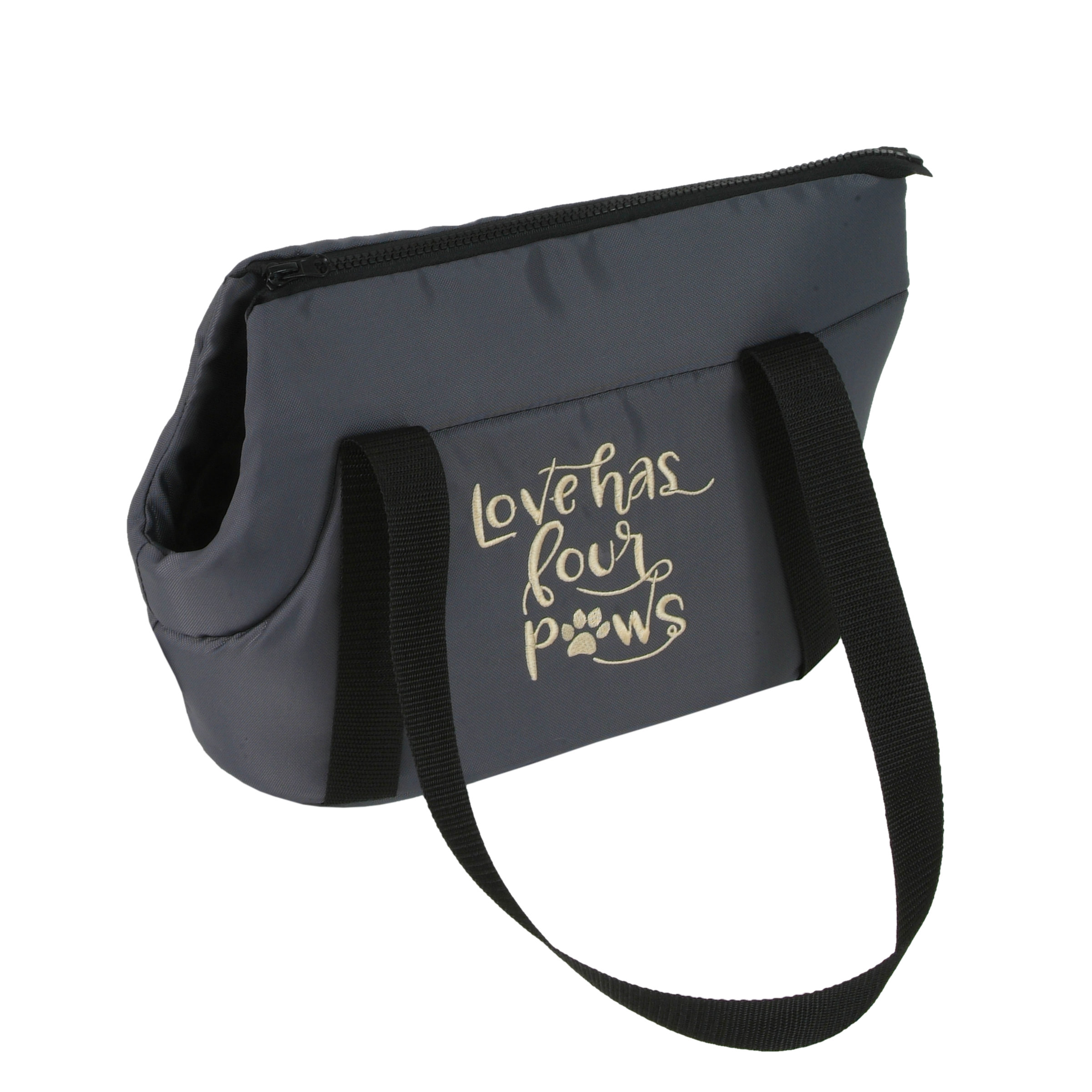 Taška Economy 25x40x30cm šedá