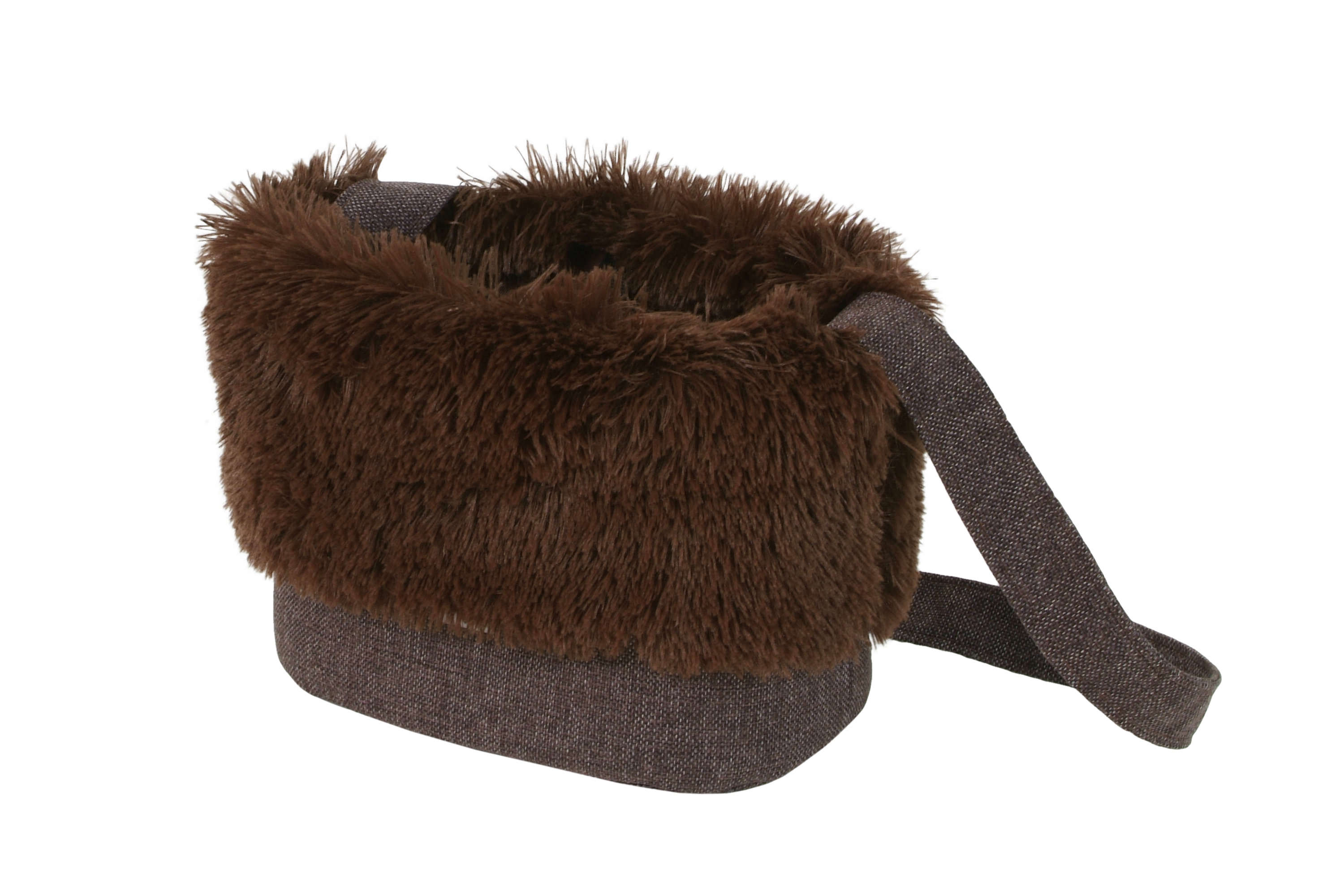 Taška Luxury 32cm tmavě hnědá