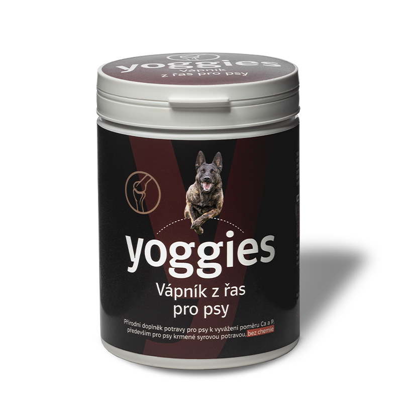 Yoggies Vápník z řas „Lithotamnium Calcareum“ pro psy 750g